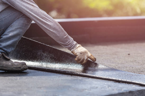 Professional Waterproofing technician working in Clifton, OH
